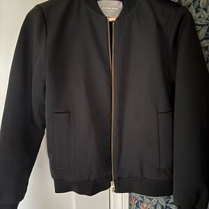 Everlane Black Bomber Jacket